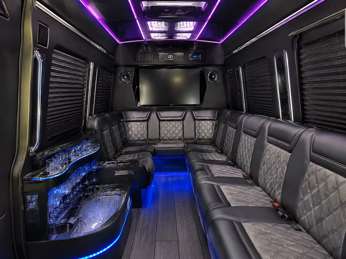 bus rentals for bands and performers traveling through sunrise