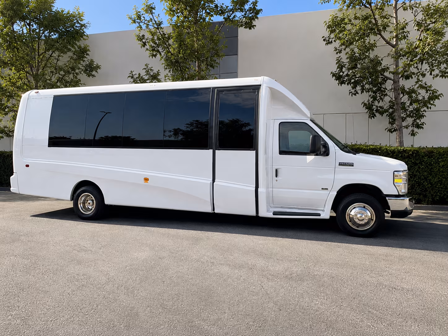 employee shuttle buses for sunrise office parks and corporate campuses