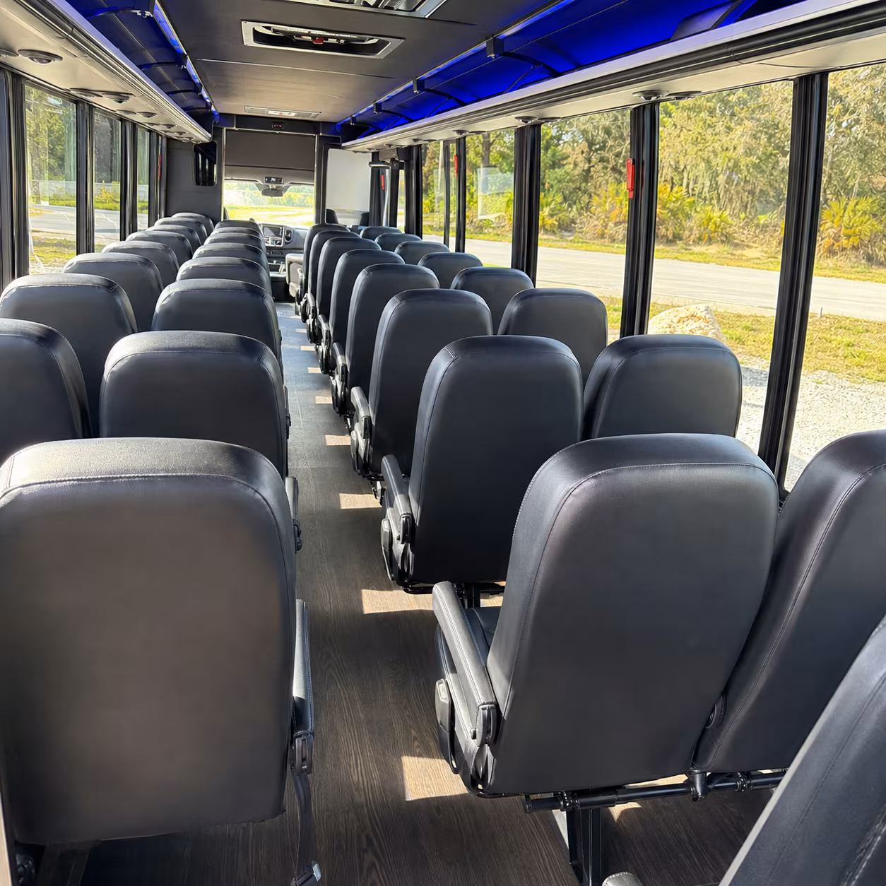 how is a bus rental actually priced in sunrise florida