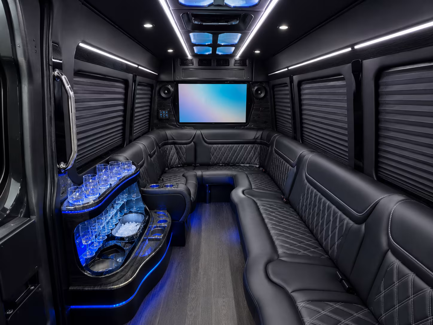 sunrise 40 passenger party bus