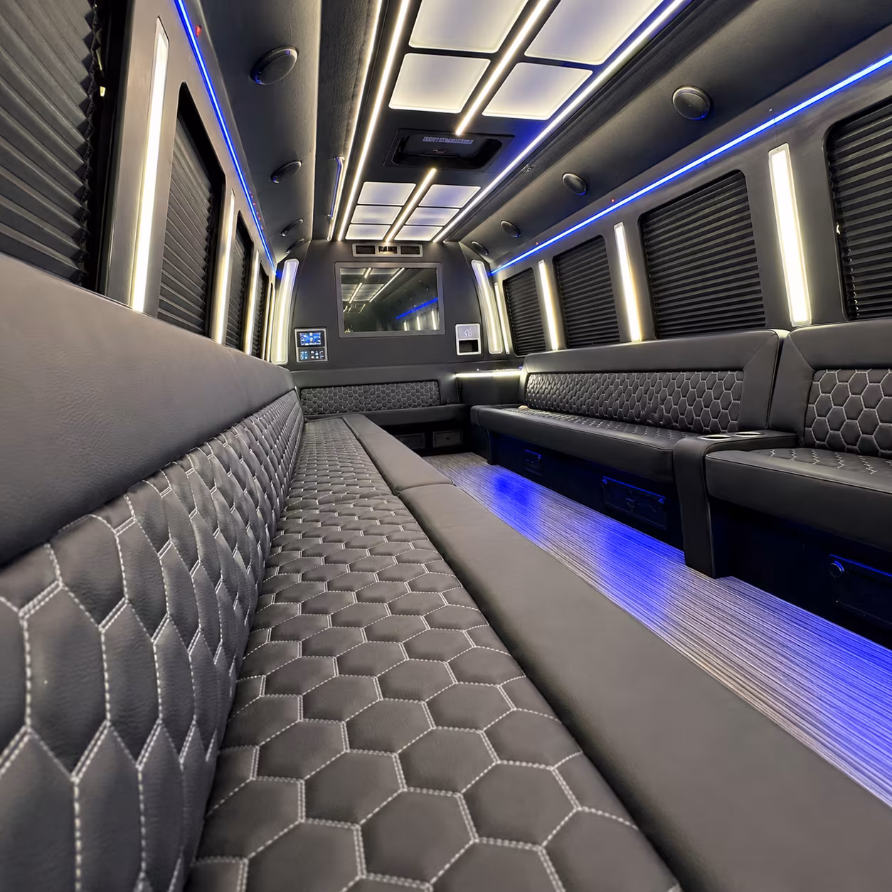 sunrise corporate event party bus rental