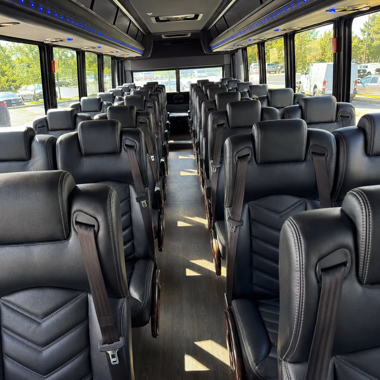 sunrise government military transportation onboard seating