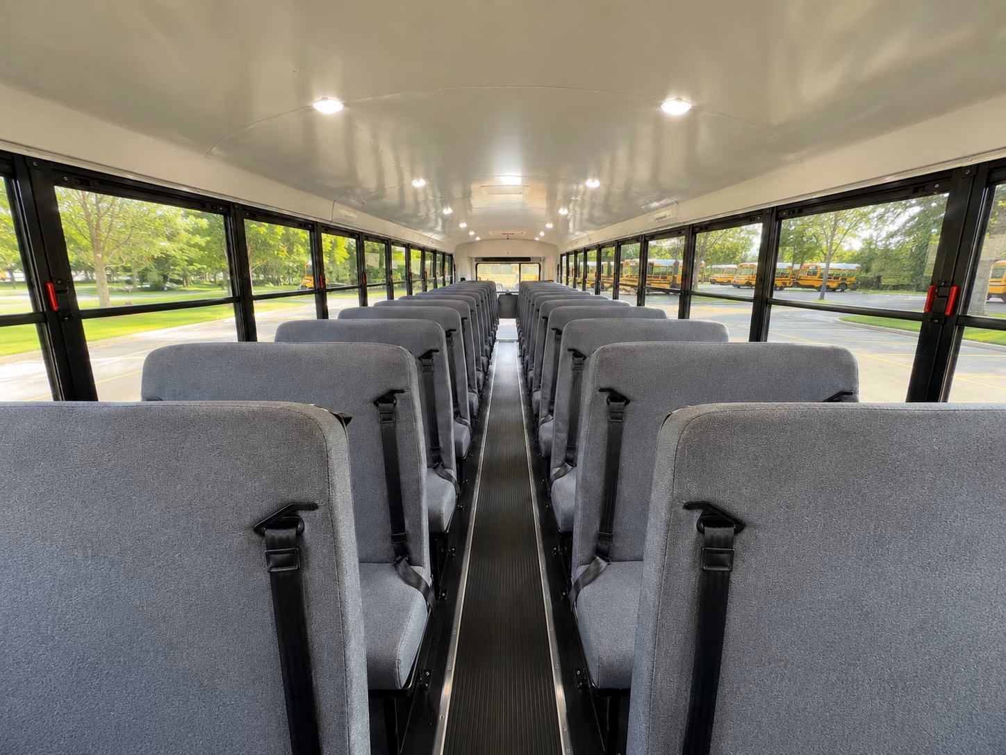 sunrise school bus inside