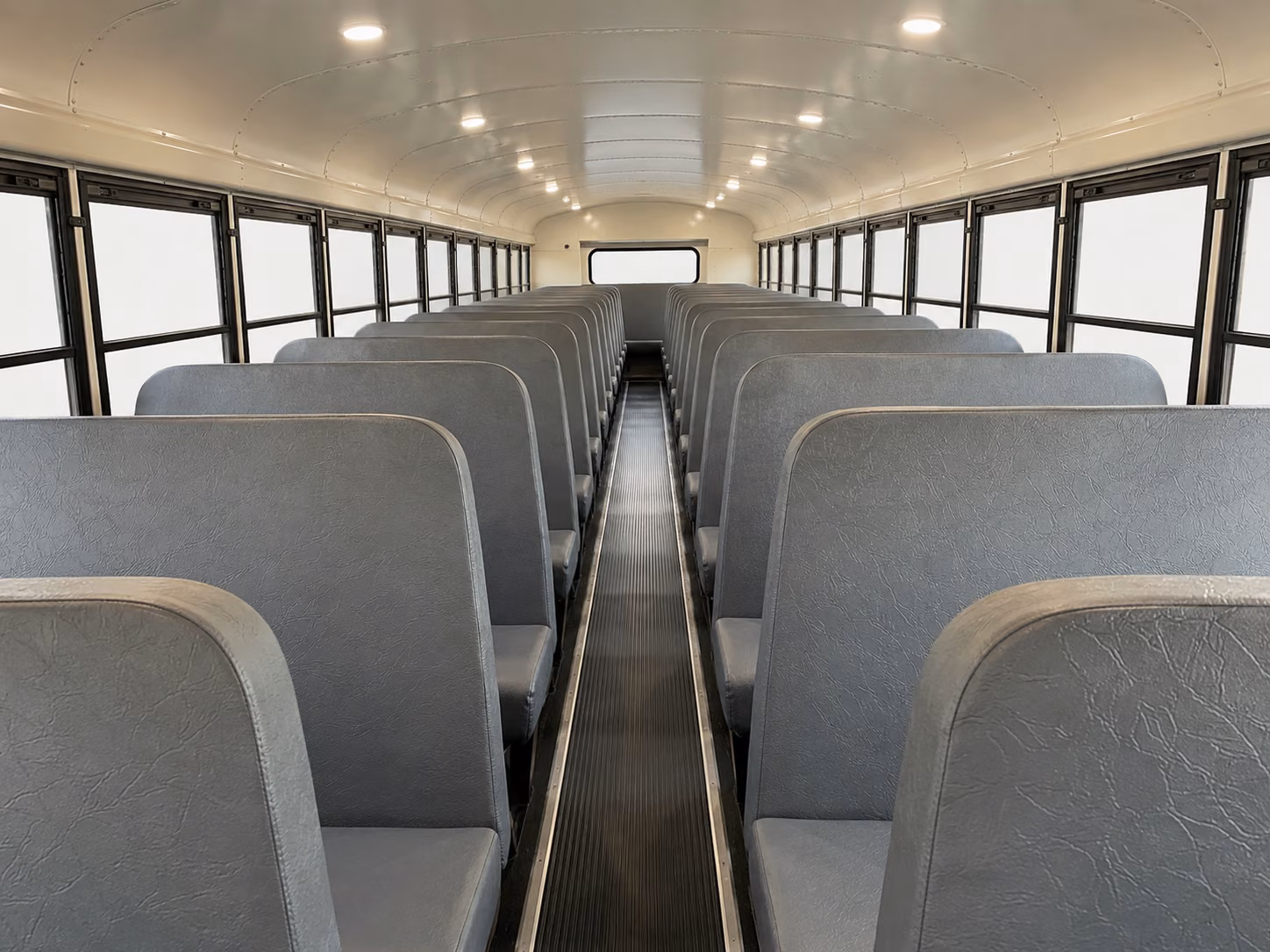 sunrise school bus interior