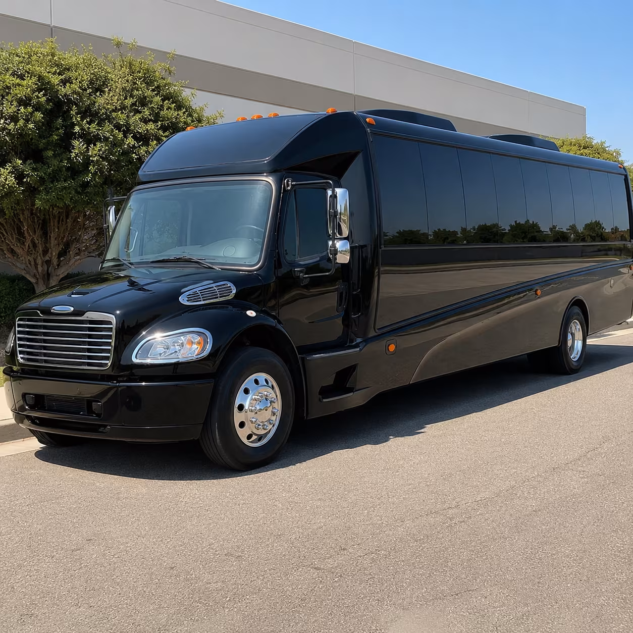 transportation buses for sunrise senior and elderly congregation members